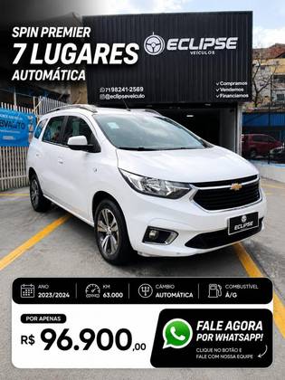 CHEVROLET SPIN 1.8 PREMIER 8V FLEX 4P AUTOMÁTICO CHEVROLET SPIN 1.8 PREMIER 8V FLEX 4P AUTOMÁTICO